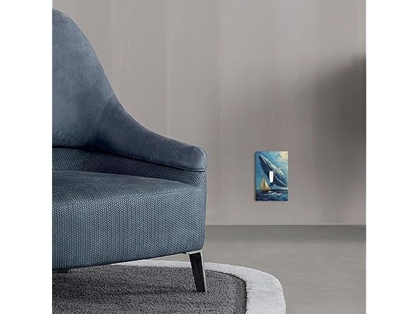 Light Switch Cover Whale Sea 1Gang