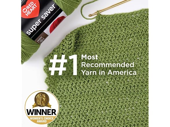 Red Heart Super Saver Yarn, 3 Pack, Fruity