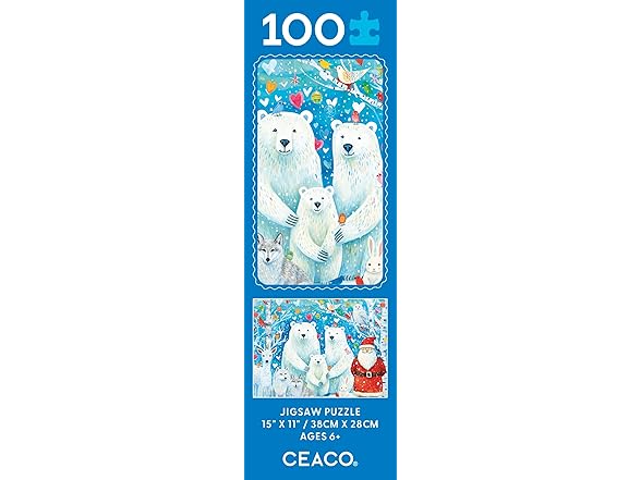 Polar Portrait - 100Pc Jigsaw Puzzle