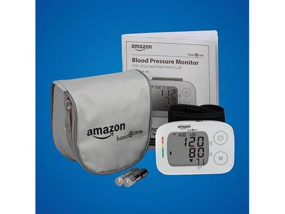Amazon Basic Care Wrist Blood Pressure Monitor -