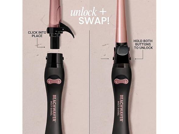 The Beachwaver Co. Multi Barrel Beachwaver - Pink Rosegold