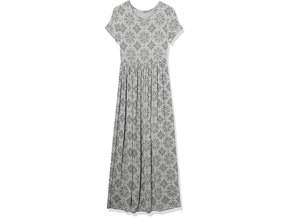 Amazon Essentials Women Short-Sleeve Waisted Dress