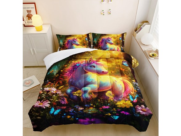 OUIXOTIC Bedding Set 3 Pieces