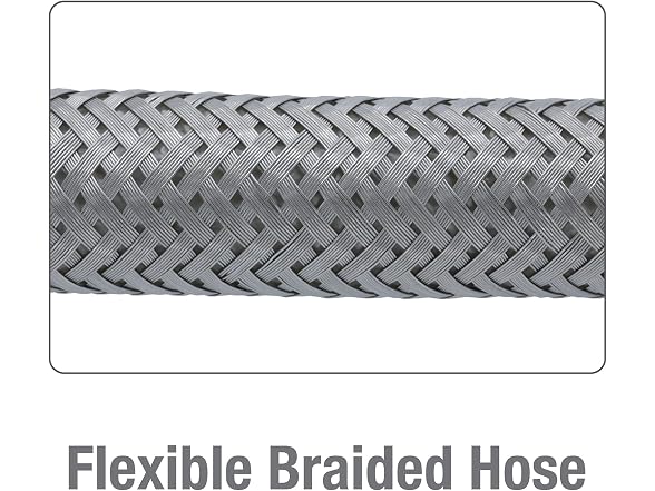 Danco 59831 20-Inch Faucet Connector, Stainless