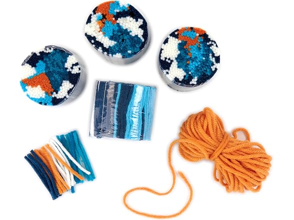 Dimensions Colorful Sunset Beginner Latch Hook Kit