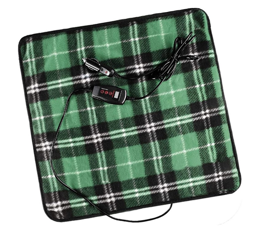 ZONETECH Green Plaid Warming Pad - Gallery 6