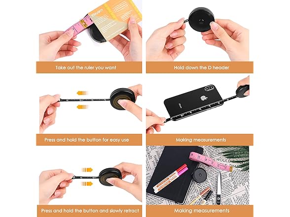 iBayam Tape Measure, 2 Pack, 60"