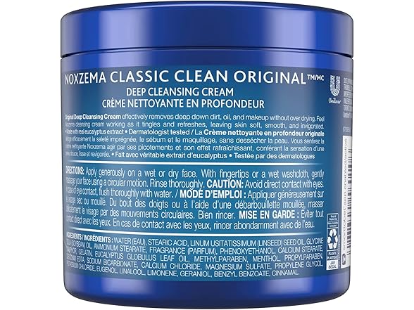 Noxzema Classic Clean Deep Cleansing Cream
