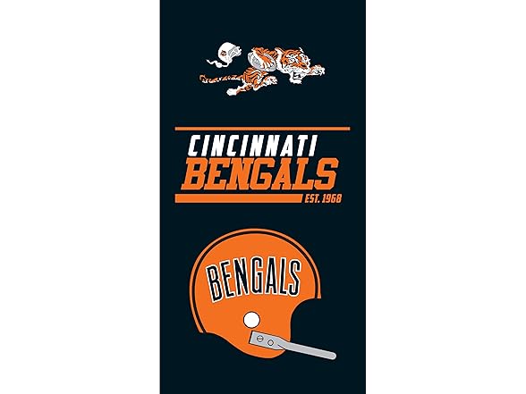 CINCINATTI BENGALS Beach Towel