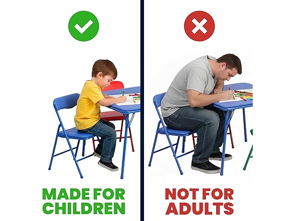 Flash Furniture Mindy Folding Kids Table