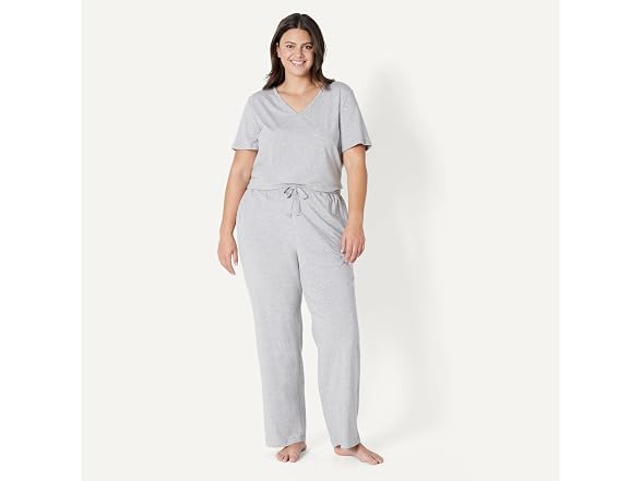 Amazon Essentials Women Short Sleeve Soft Pant Set