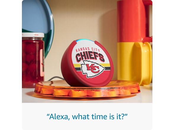(NEW) Amazon Echo Pop | Kansas City Chiefs