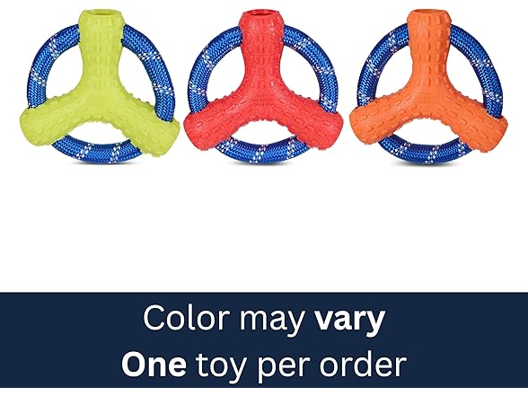 AKC Sport TPR Toys for Aggressive Chewers Rope Disc