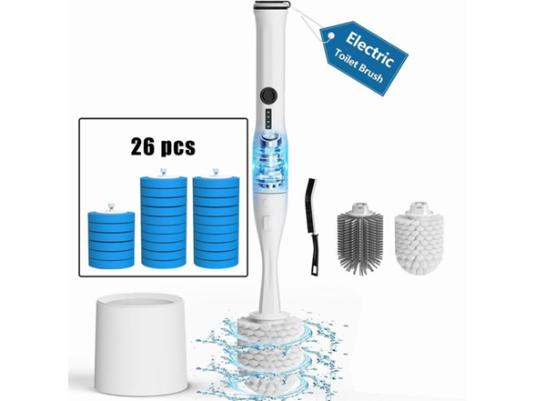 CAKILA 10-in-1 Electric Toilet Scrubber