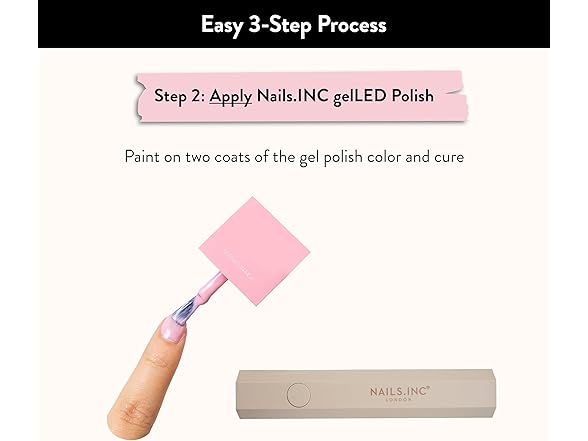 Nails Inc GelLED On-The-Go Mini Portable LED Lamp