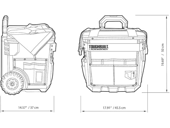 Toughbuilt TBL-CT-61-14 L Rolling Massive Mouth