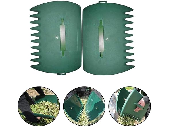 Tookie GAR-25 (2 Pack) Leaf Scoops Grabber Rake