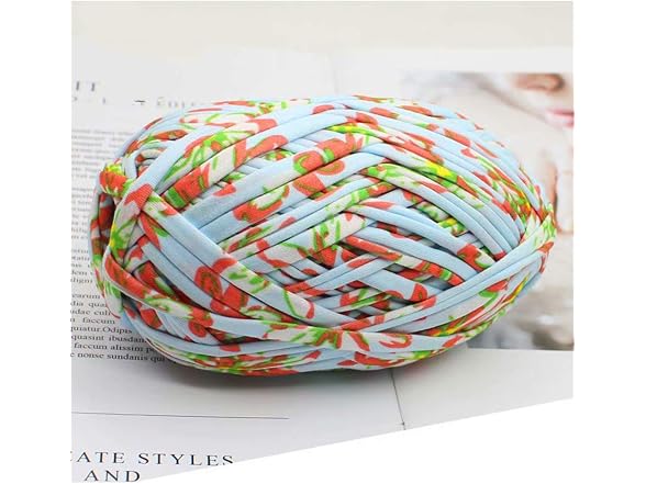 1 PCS Colorful T-Shirt Yarn Knitting Yarn
