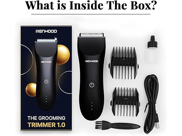 MENHOOD Balls Trimmer for Men Grooming  
