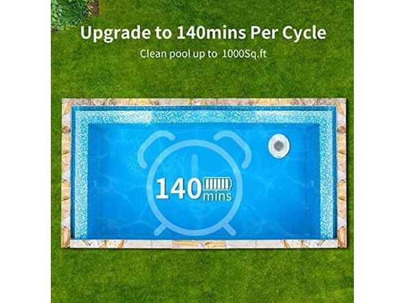 Moolan S1 Cordless Pool Vacuum Cleaner White - Gallery 3