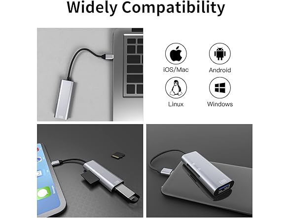 ZOIOT Type C to SD Card Reader Adapter