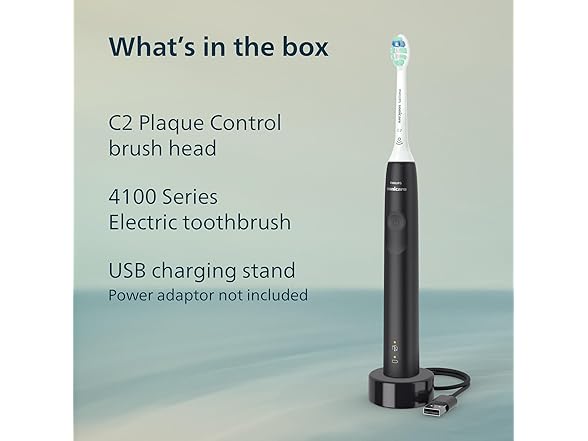 Philips Sonicare 4100 Toothbrush Blk