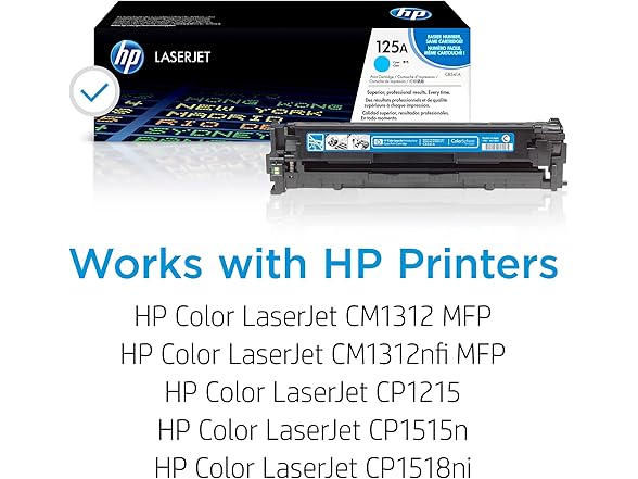 HP CB541A Toner Cartridge Cyan