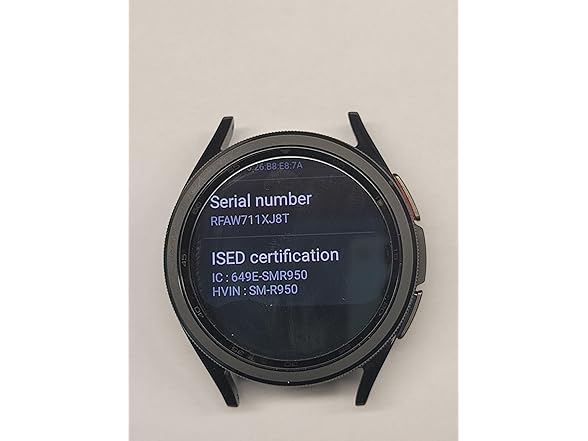 SAMSUNG Galaxy Watch 6 Classic 43mm Stainless-Steel Smartwatch w/Fitness Tracker, Heart Monitor, BIA Sensor, Bluetooth – Silver (Open Box)
