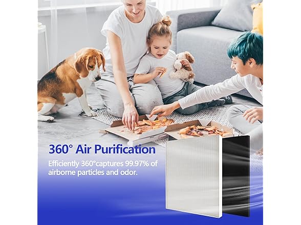 MAXTBEE 115115 Replacement Filters Compatible with Winix