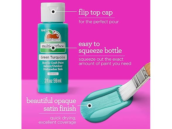 Apple Barrel 2oz Multi Surface Acrylic Paint