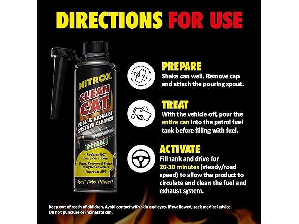 Catalytic Converter Cleaner 17oz 6pk