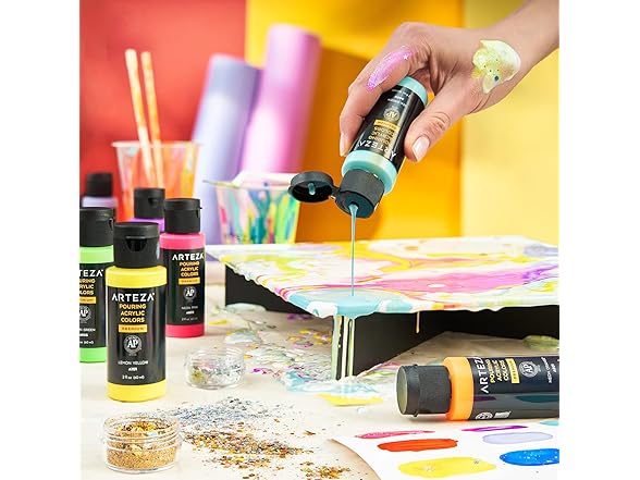 ARTEZA Painting Canvas Boards, 9" x 12"