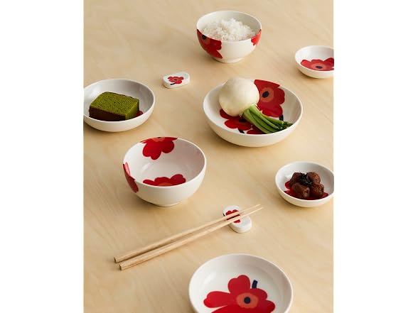 MARIMEKKO Oiva Unikko Deep Dinner Plate