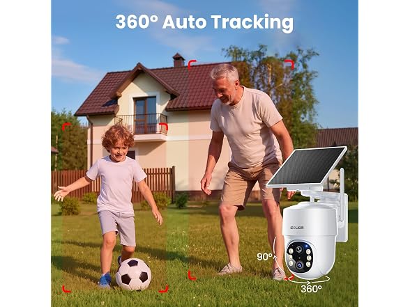 SOLIOM 4 Pack 4 MP Security Cameras