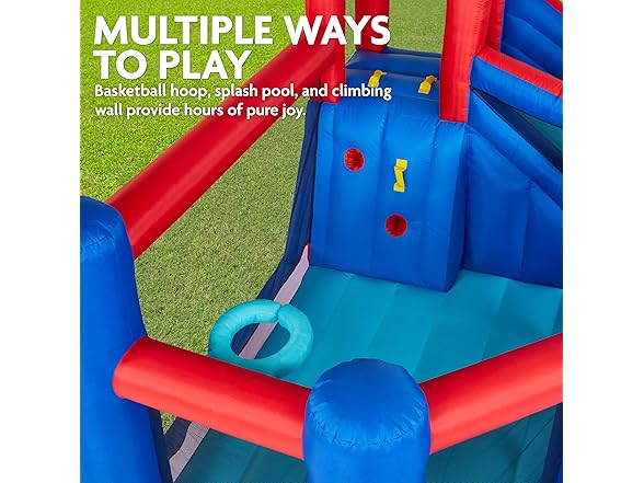Sunny & Fun Big Time Bounce-A-Round Inflatable