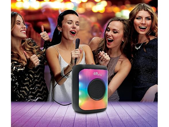 LEXiBOOK, iParty®, Portable Bluetooth® Speaker with Mic