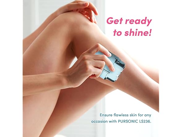 PURSONIC Electric Shaver for Women