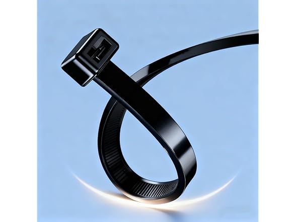 YSHFNUHSJ 400 Pack Black Zip Ties Assorted Sizes