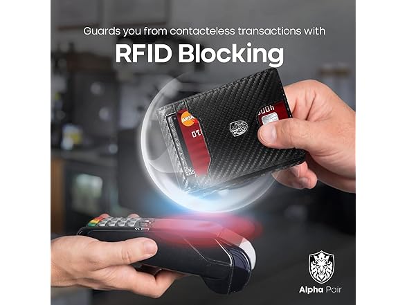 Slim Wallet RFID 12 Cards Holder