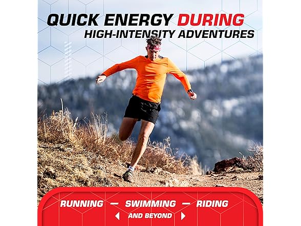 18CT CLIF BLOKS - Mountain Berry Flavor - Energy Chews