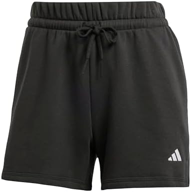 adidas Women's Small Logo Fleece Sportswear Shorts