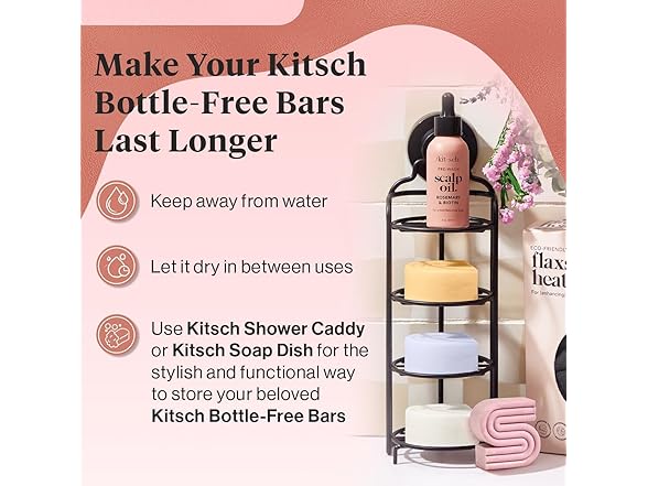 Kitsch Castor Oil Shampoo and Conditioner