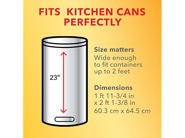 Glad ForceFlex MaxStrength Tall Kitchen