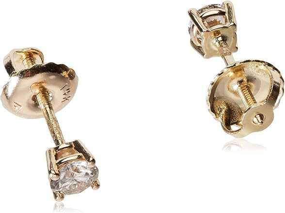 Amazon Essentials Certified 14k Gold Earrings
