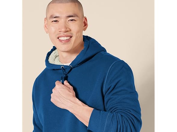 Amazon Essentials Men Sherpa-lined Pullover