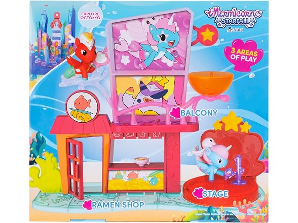 Jazwares Mermicorno: Starfall Octokyo Playset