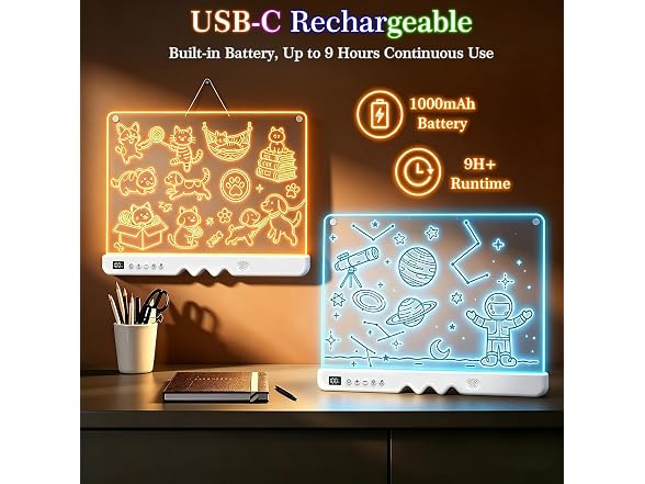 16in LED Drawing Board with Music & Lights