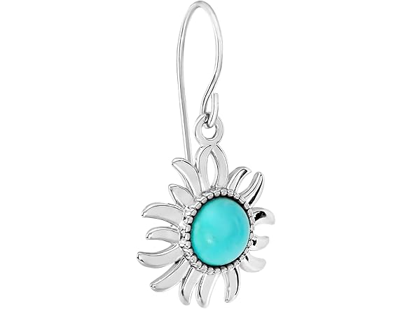 Amazon Essentials Turquoise Sunburst Earrings
