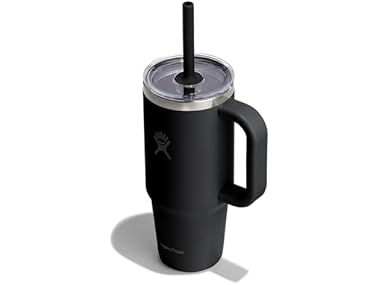 $14.99, Was $34.95, 57% Off! Hydro Flask 24oz Travel Tumbler - Black Tonal dealfomo