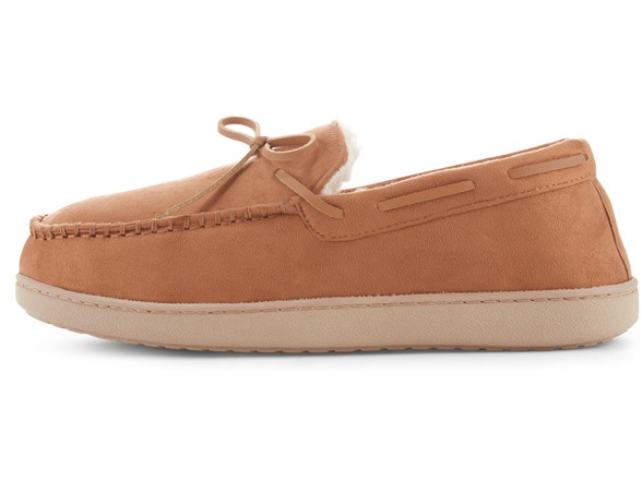 Floopi Men's Moccasin Slipper with Bow